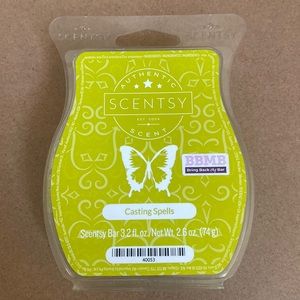 Casting spells Scentsy wax bar